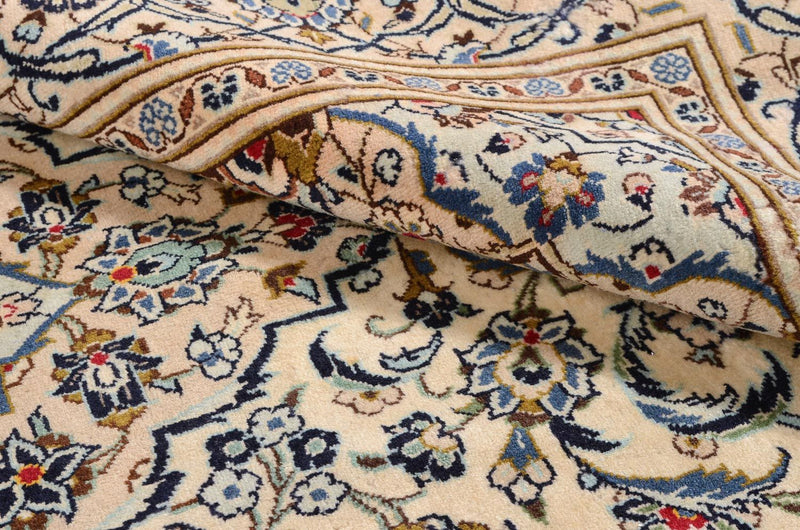 Persisk tæppe - Keshan - 314 x 192 cm - beige