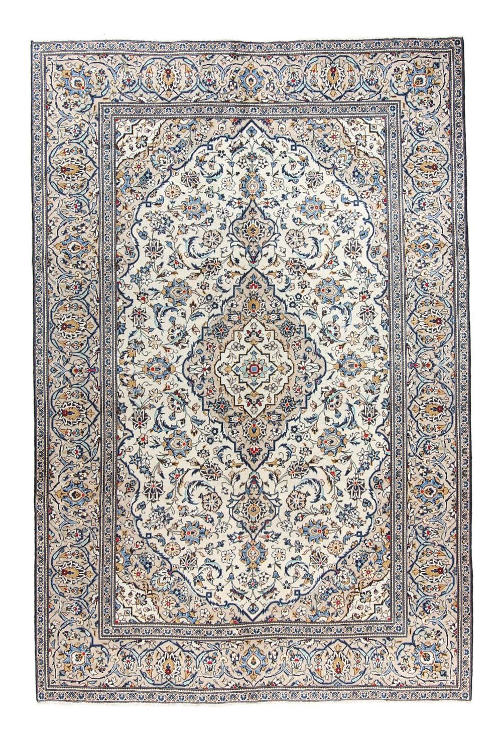 Persisk tæppe - Keshan - 300 x 198 cm - beige