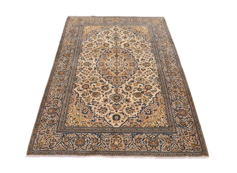 Persisk tæppe - Keshan - 305 x 198 cm - beige