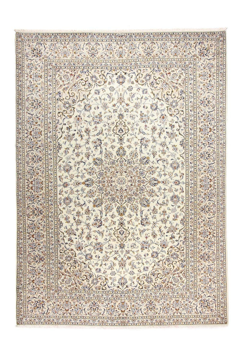 Persisk tæppe - Keshan - 344 x 250 cm - beige