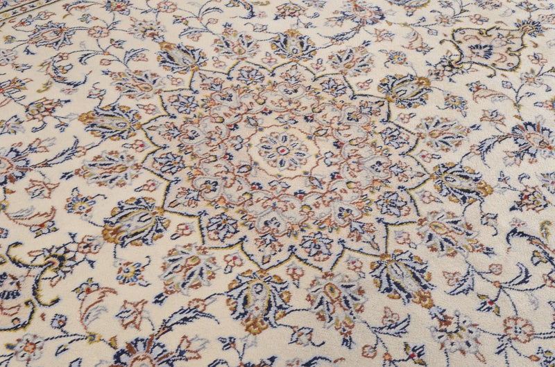 Persisk tæppe - Keshan - 344 x 250 cm - beige