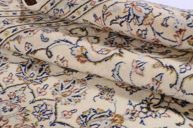 Persisk tæppe - Keshan - 344 x 250 cm - beige