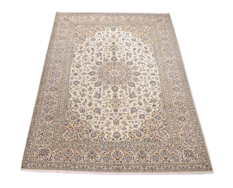 Persisk tæppe - Keshan - 344 x 250 cm - beige
