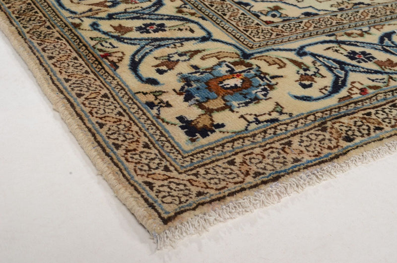 Persisk tæppe - Keshan - 302 x 194 cm - beige