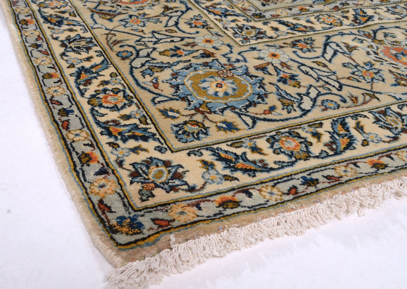 Kashan Tæppe 363x240cm - Persisk tæppe