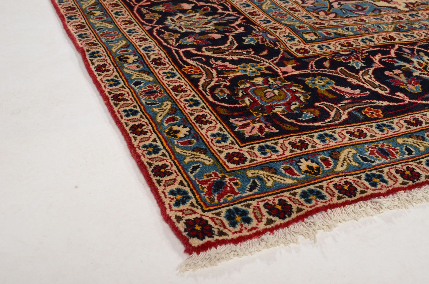 Kashan Tæppe 352x245cm - Persisk tæppe