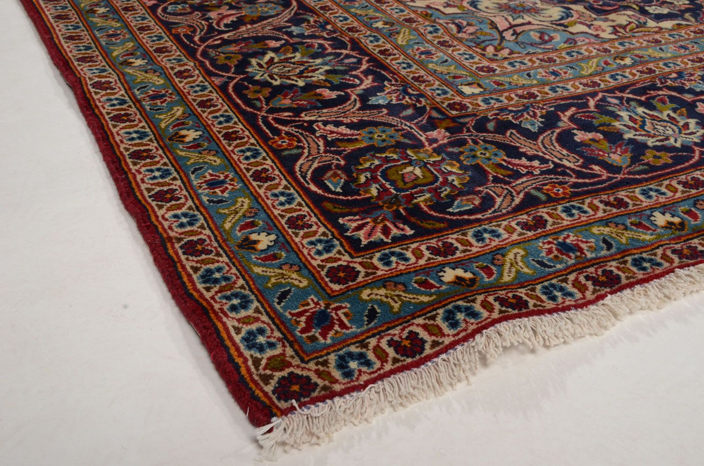 Kashan Tæppe 353x244cm - Persisk tæppe