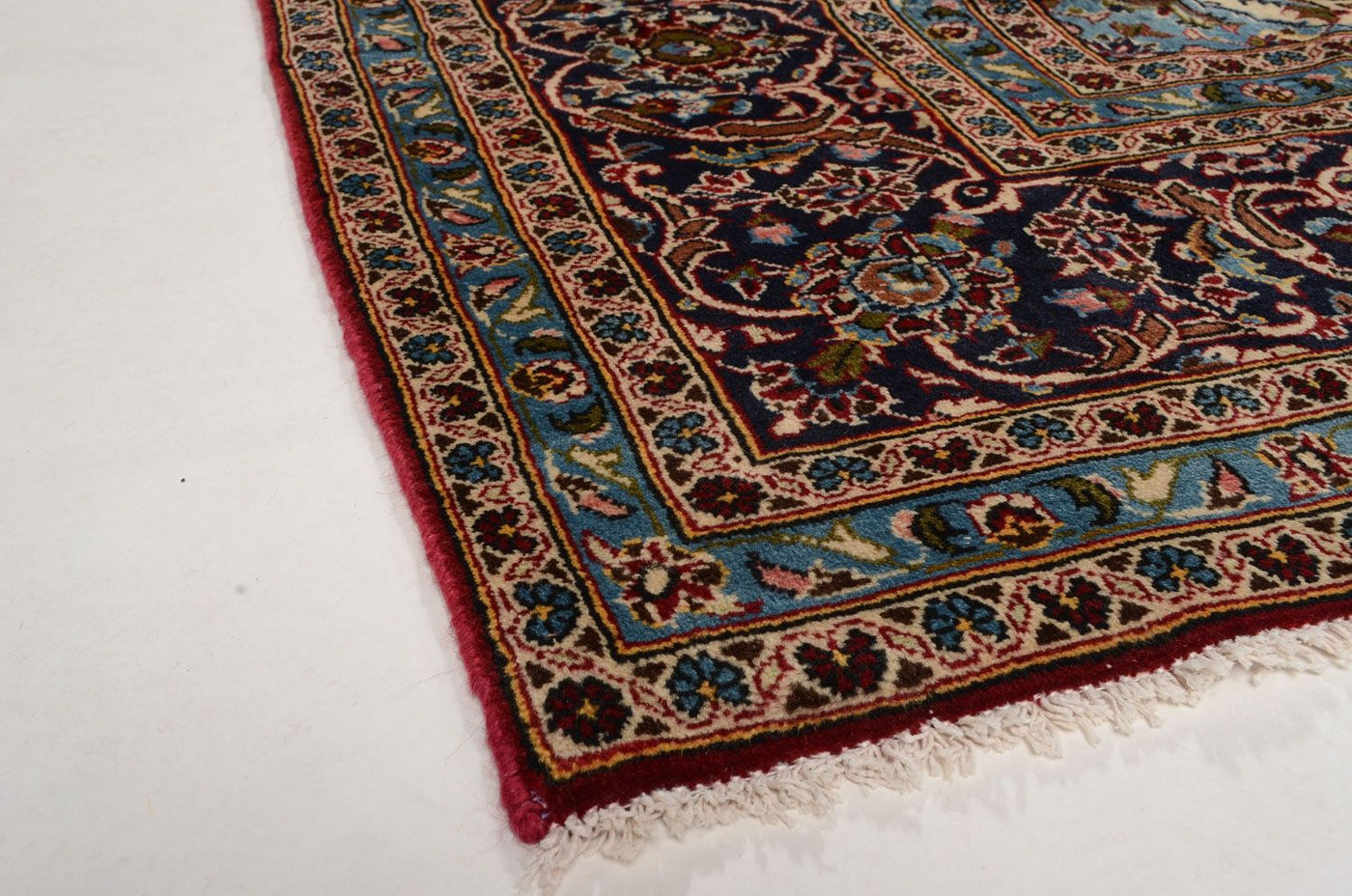 Kashan Tæppe 357x246cm - Persisk tæppe