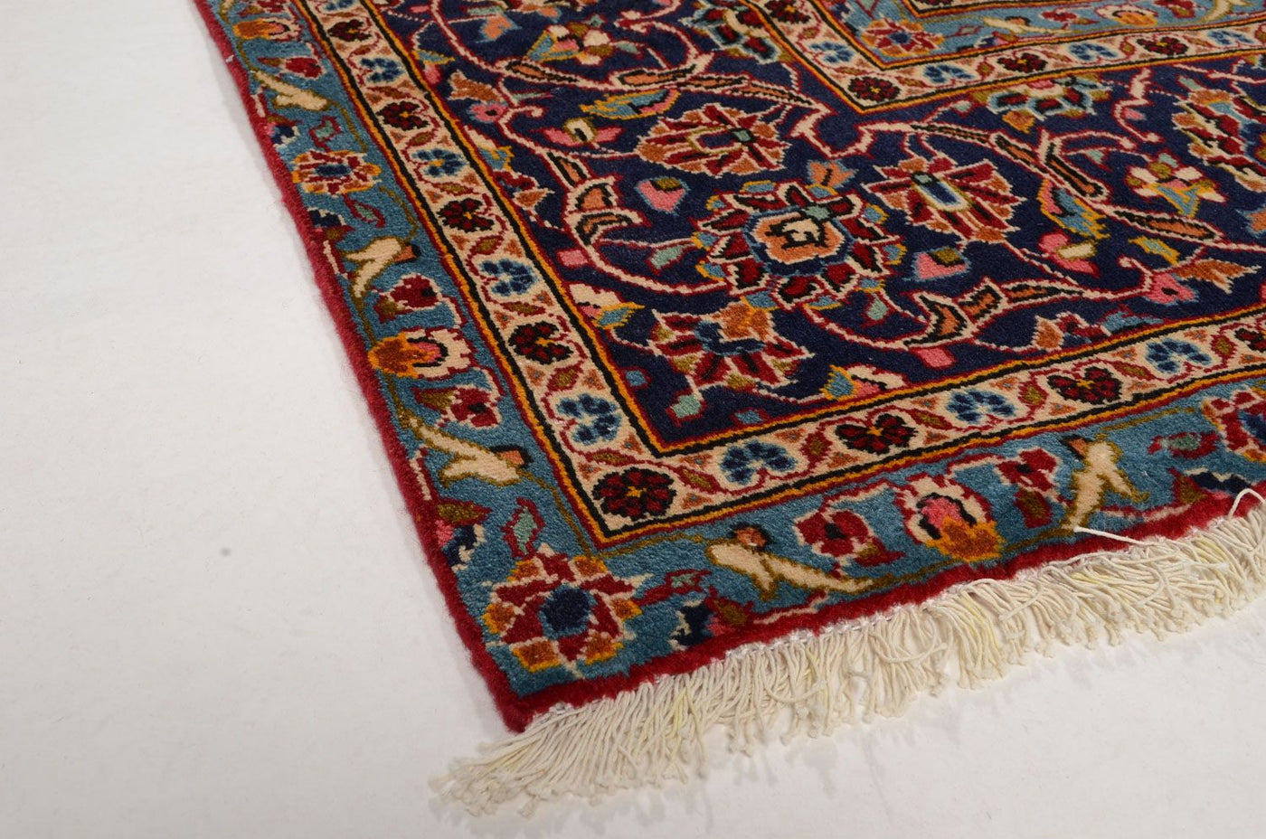 Kashan Tæppe 358x240cm - Persisk tæppe