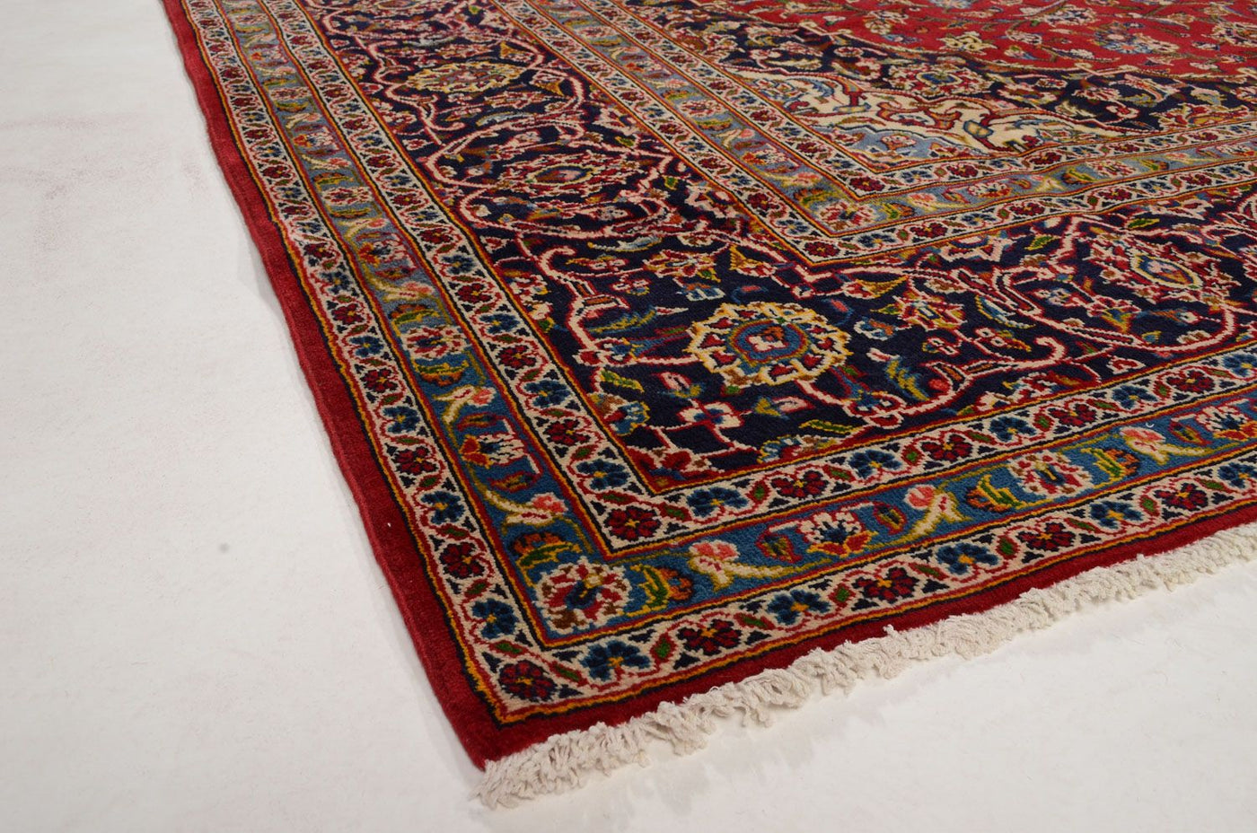 Kashan Tæppe 359x242cm - Persisk tæppe