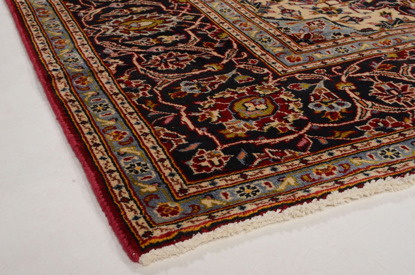 Kashan Tæppe 342x251cm - Persisk tæppe