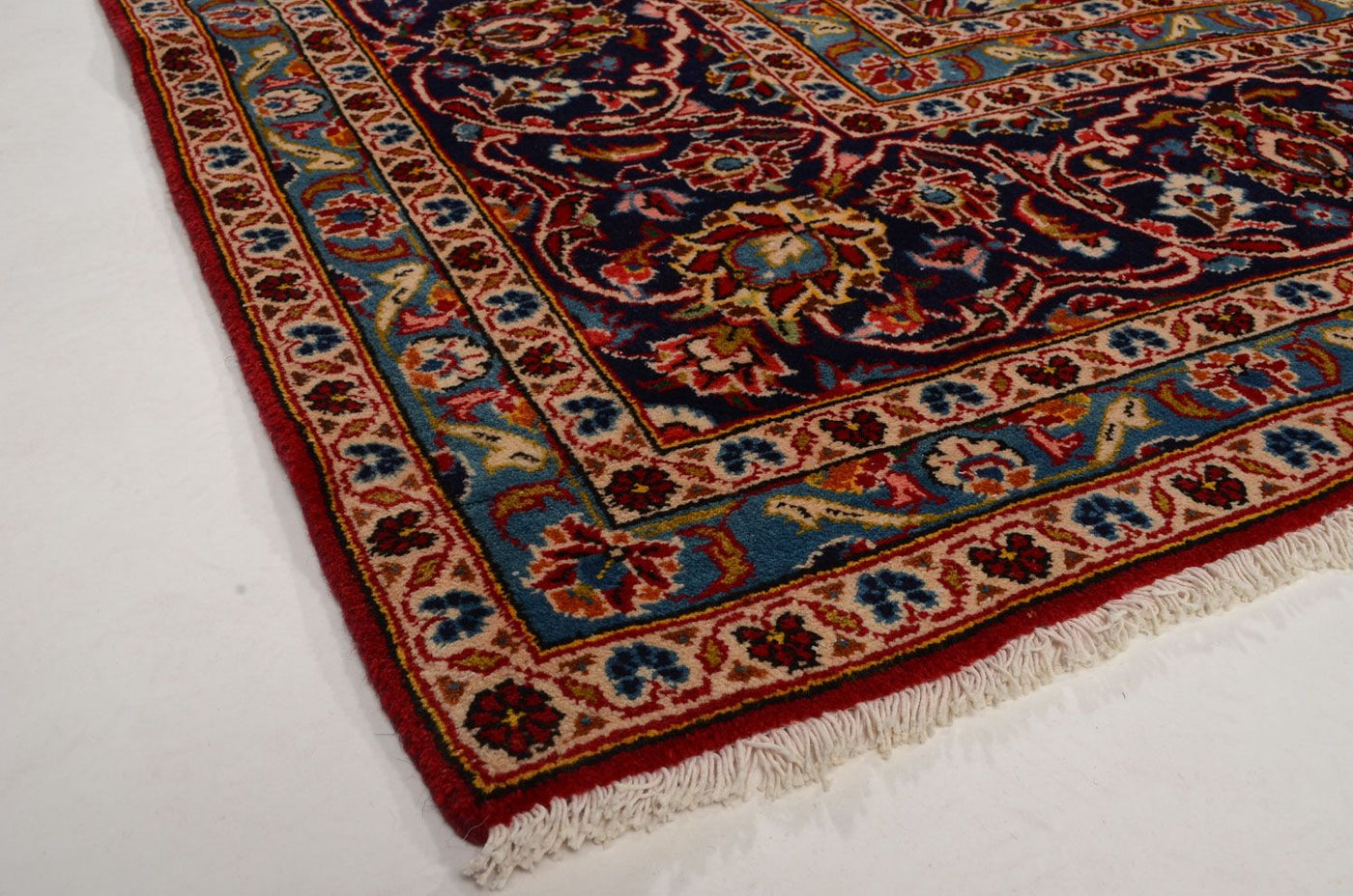 Kashan Tæppe 380x254cm - Persisk tæppe