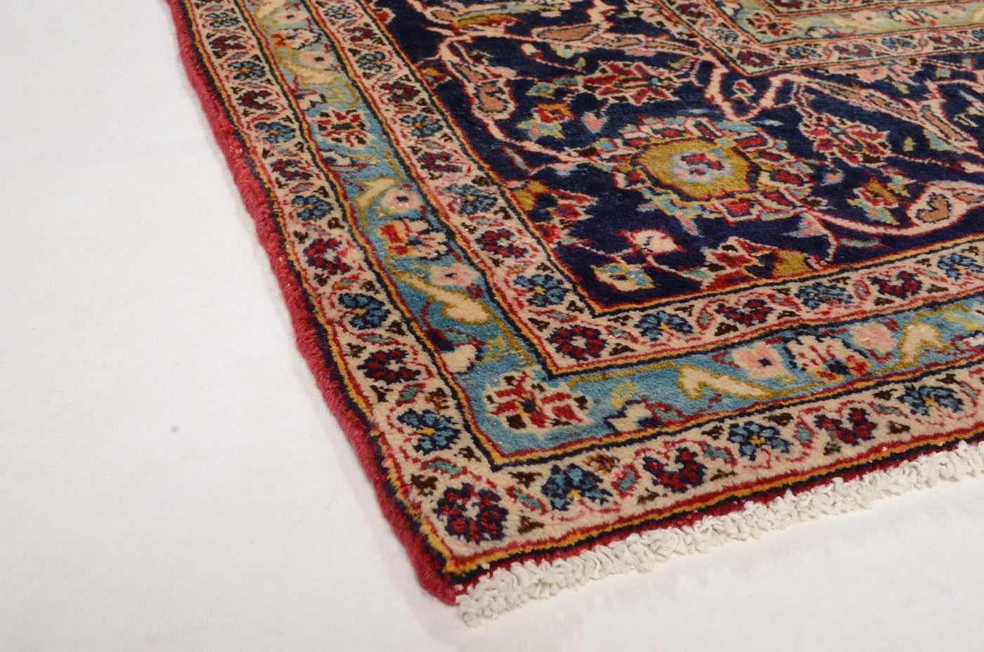 Kashan Tæppe 374x251cm - Persisk tæppe