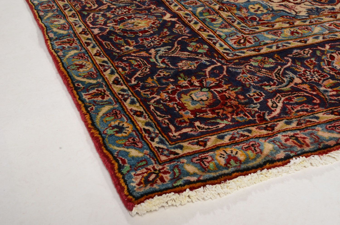 Kashan Tæppe 349x239cm - Persisk tæppe