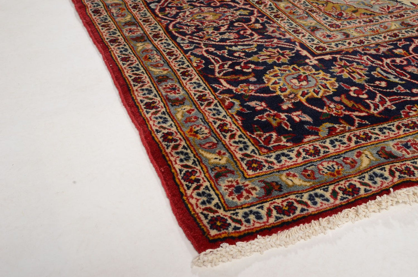 Kashan Tæppe 345x254cm - Persisk tæppe