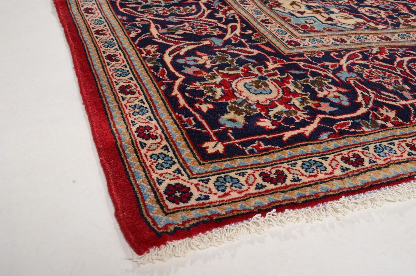 Kashan Tæppe 351x239cm - Persisk tæppe