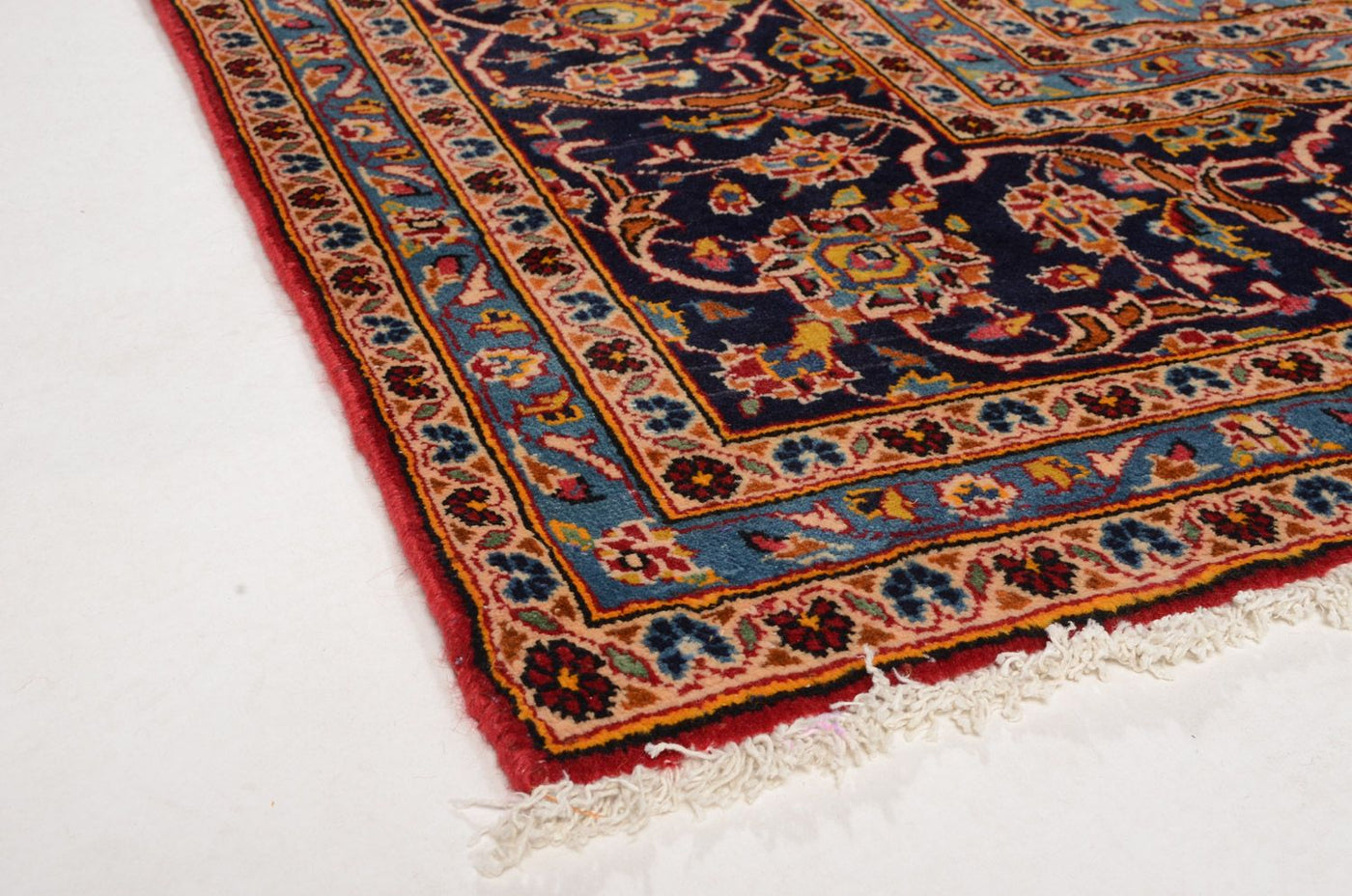Kashan Tæppe 358x246cm - Persisk tæppe