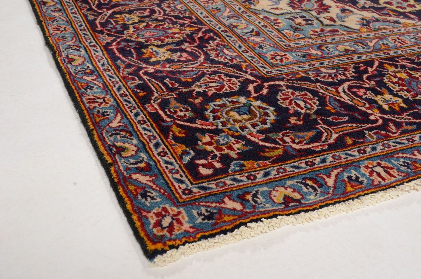 Kashan Tæppe 332x231cm - Persisk tæppe