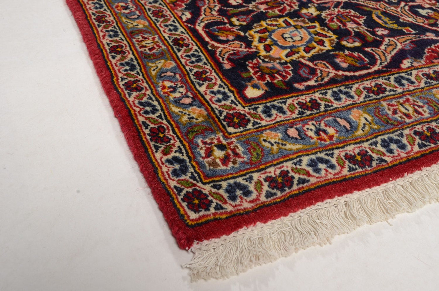 Kashan Tæppe 349x246cm - Persisk tæppe