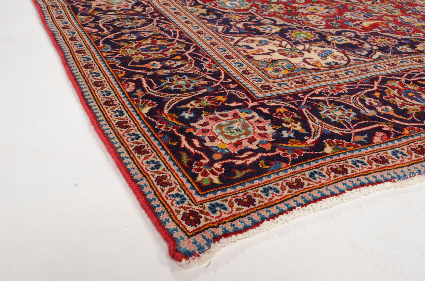 Kashan Tæppe 297x200cm - Persisk tæppe