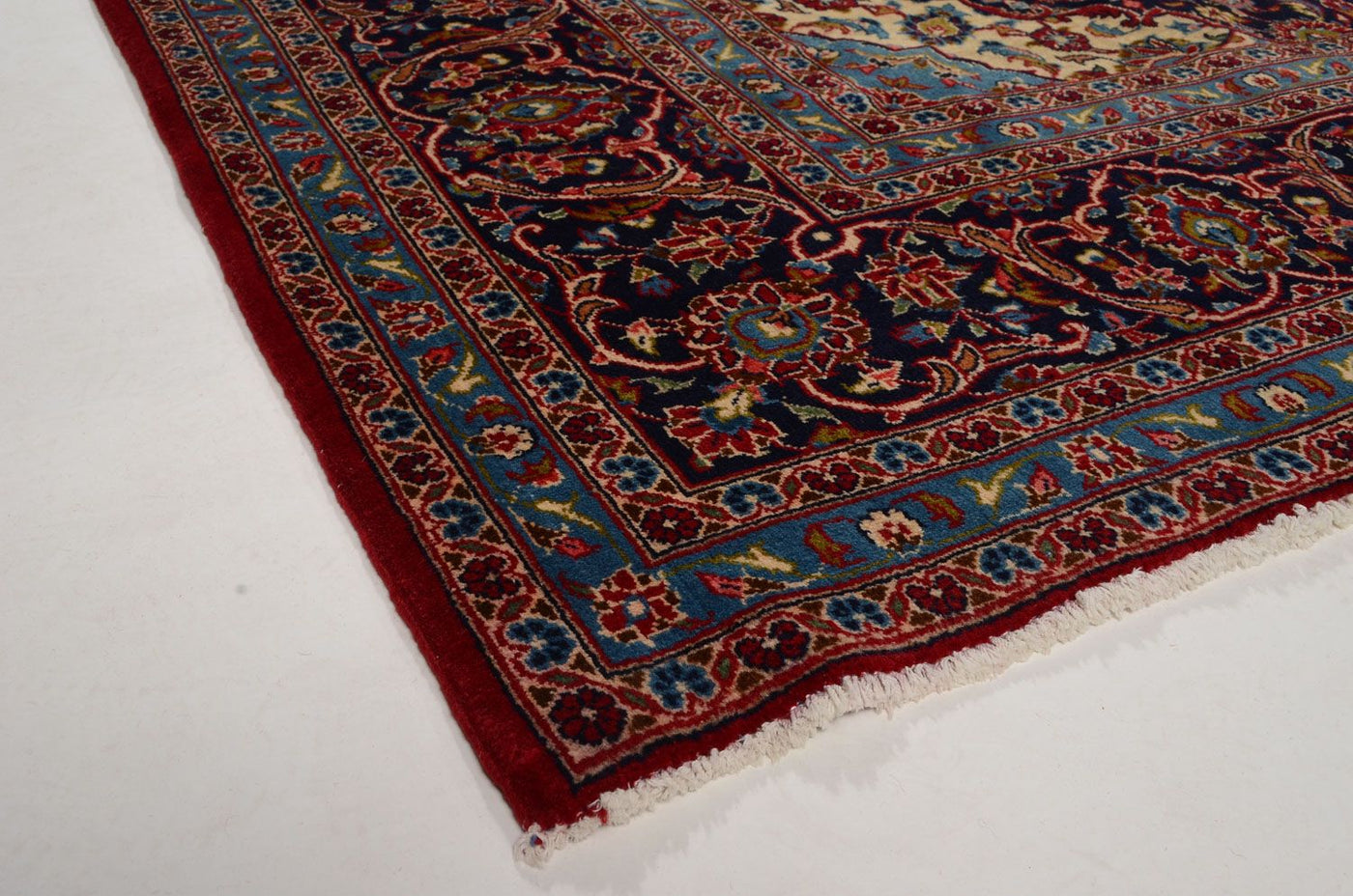 Kashan Tæppe 352x246cm - Persisk tæppe