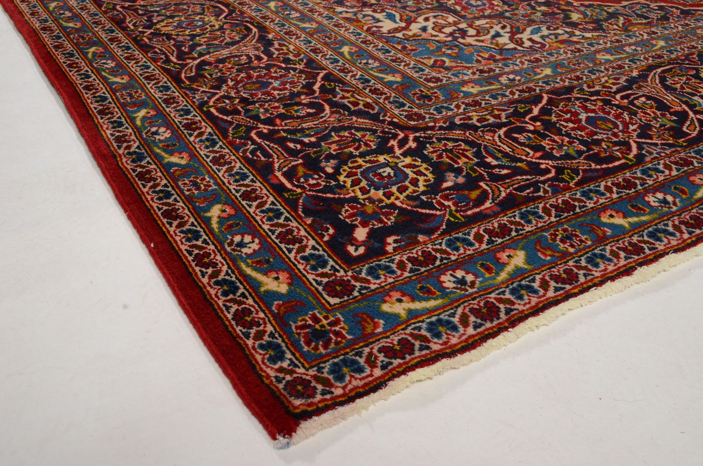 Kashan Tæppe 357x245cm - Persisk tæppe
