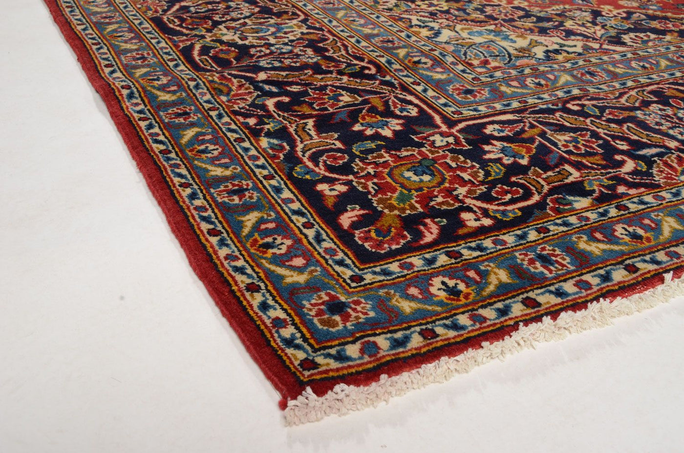 Kashan Tæppe 359x252cm - Persisk tæppe