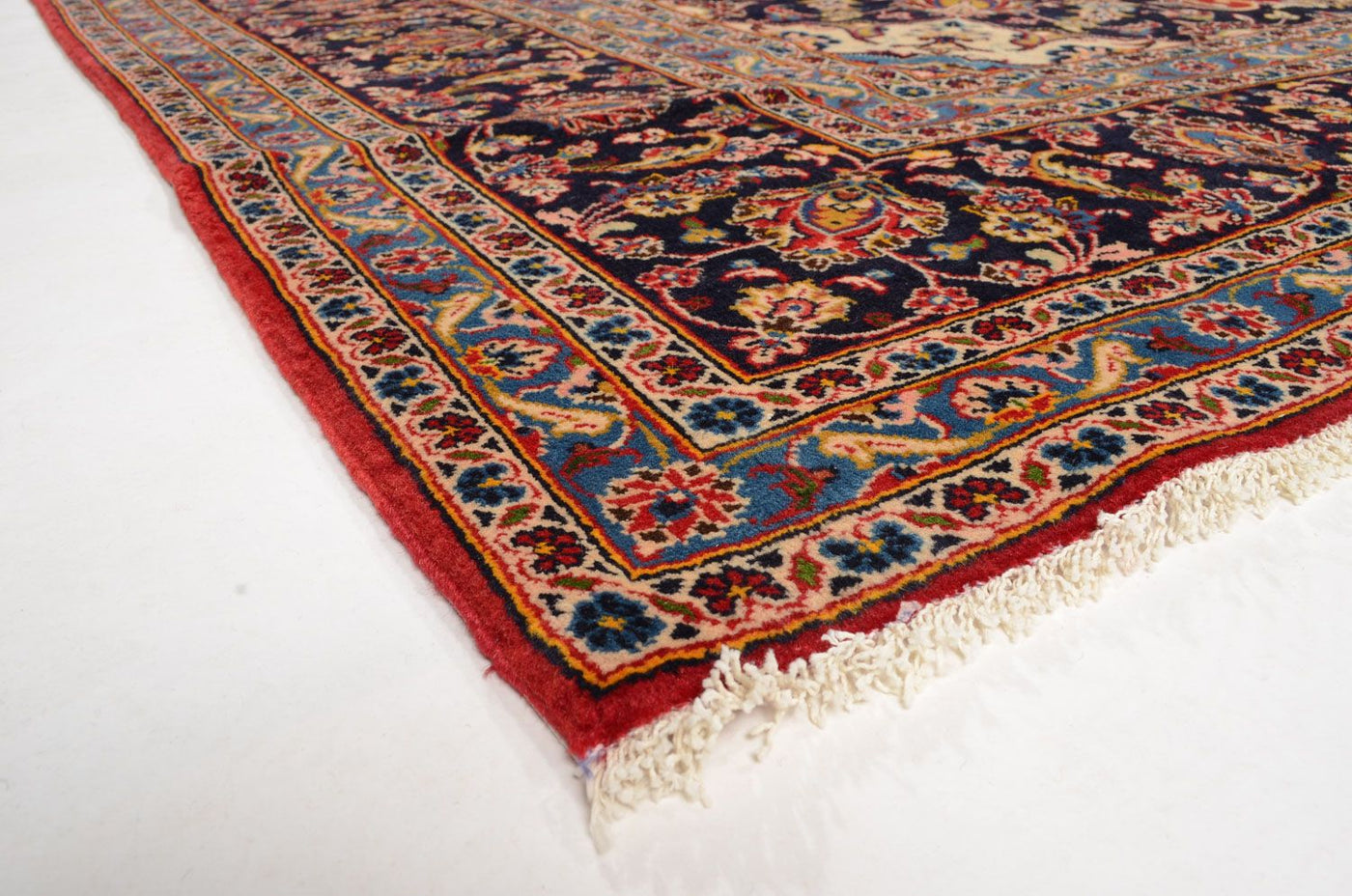 Kashan Tæppe 350x242cm - Persisk tæppe
