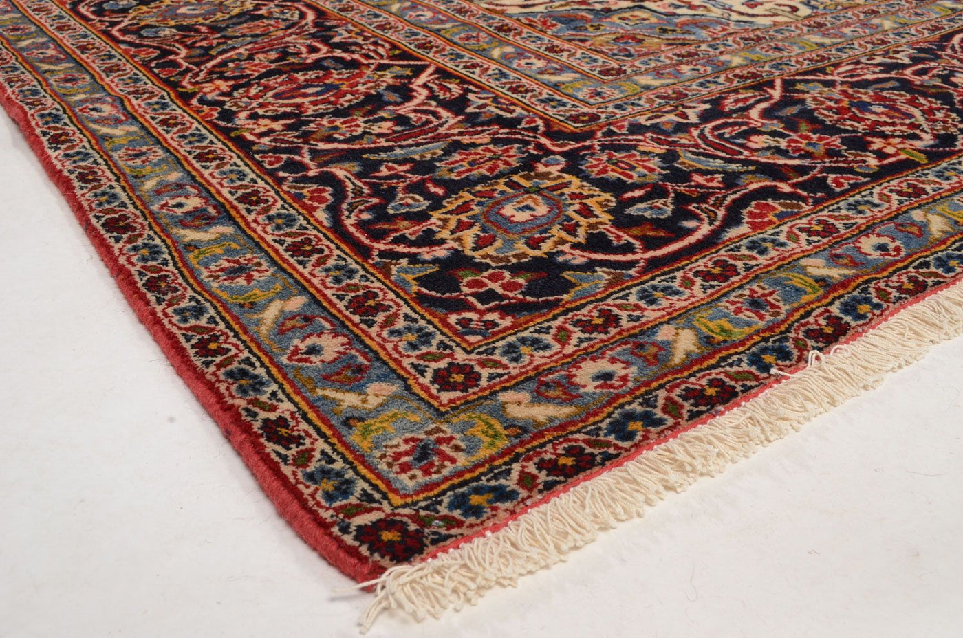 Kashan Tæppe 414x292cm - Persisk tæppe