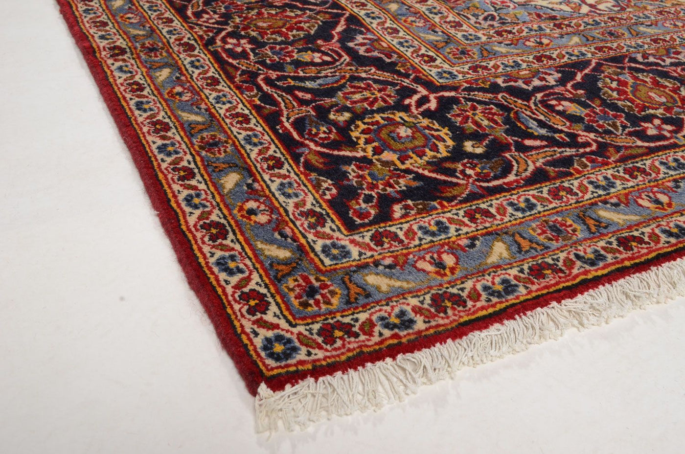 Kashan Tæppe 347x240cm - Persisk tæppe