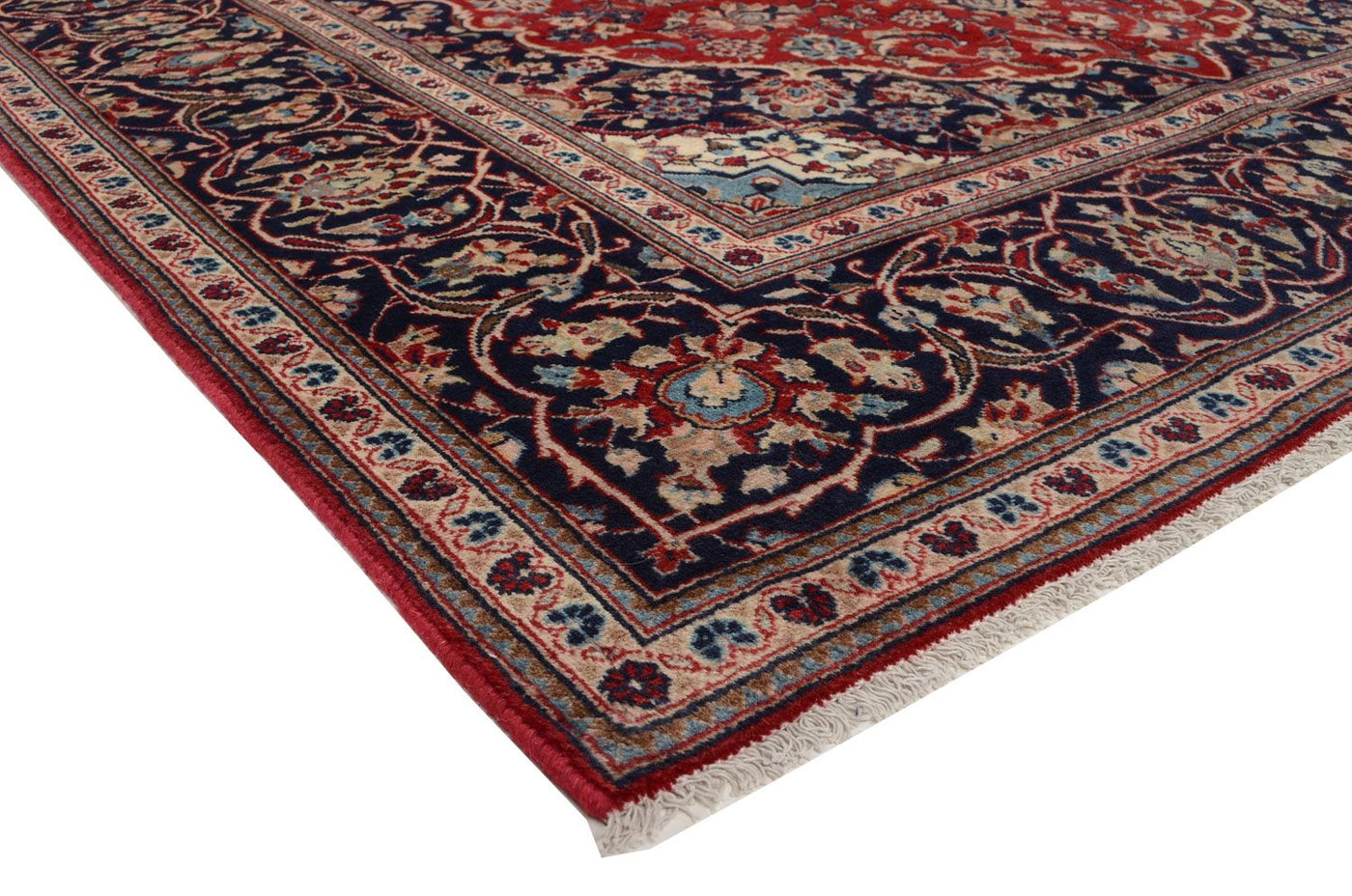 Kashan Tæppe 297x195cm - Persisk tæppe
