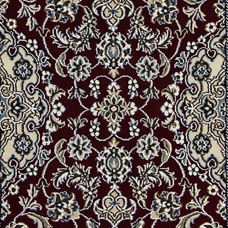 Løber Persisk tæppe - Nain - Royal - 197 x 62 cm - mørkeblå