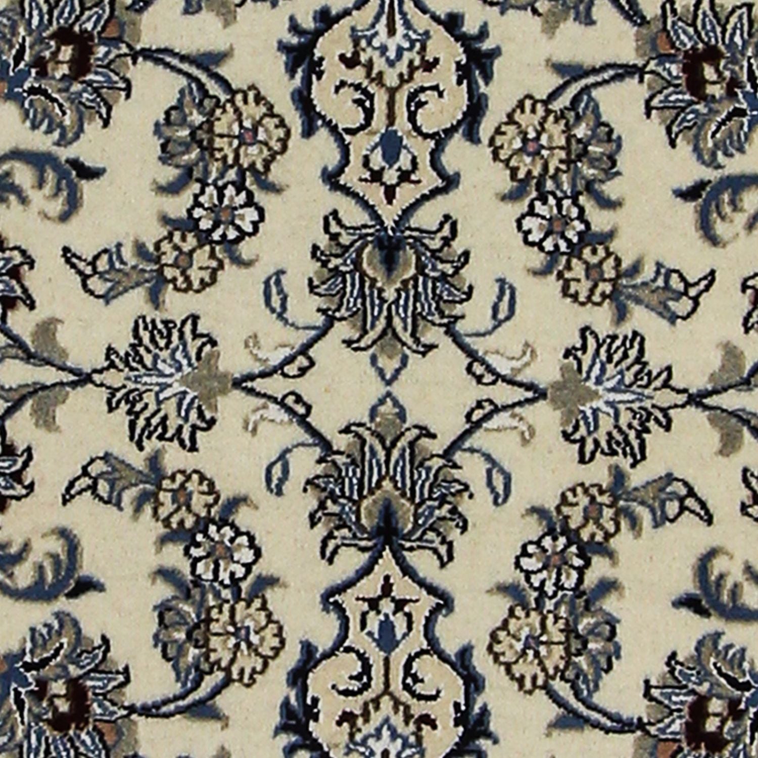 Løber Persisk tæppe - Nain - Royal - 198 x 80 cm - beige
