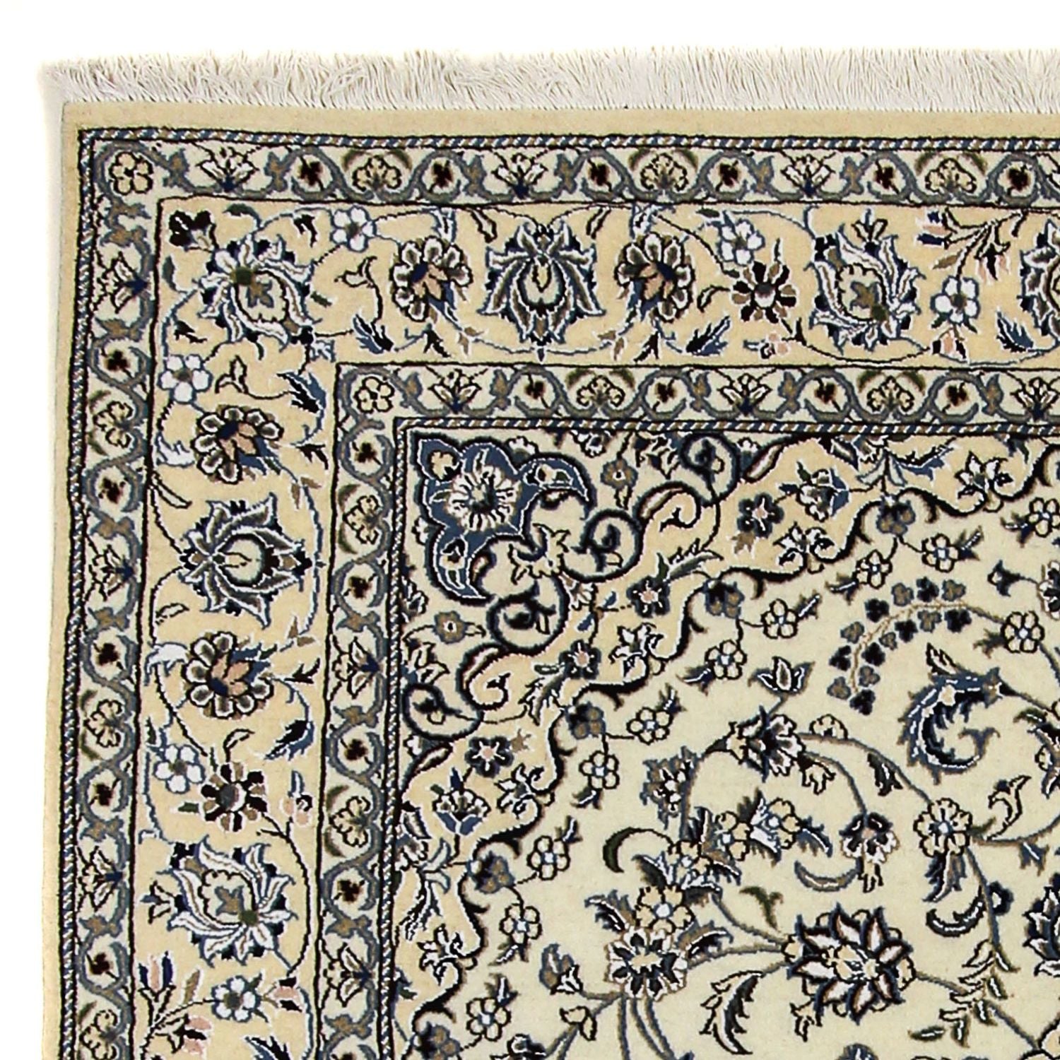 Persisk tæppe - Nain - Royal - 238 x 158 cm - beige