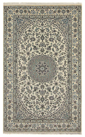 Persisk tæppe - Nain - Royal - 250 x 154 cm - beige