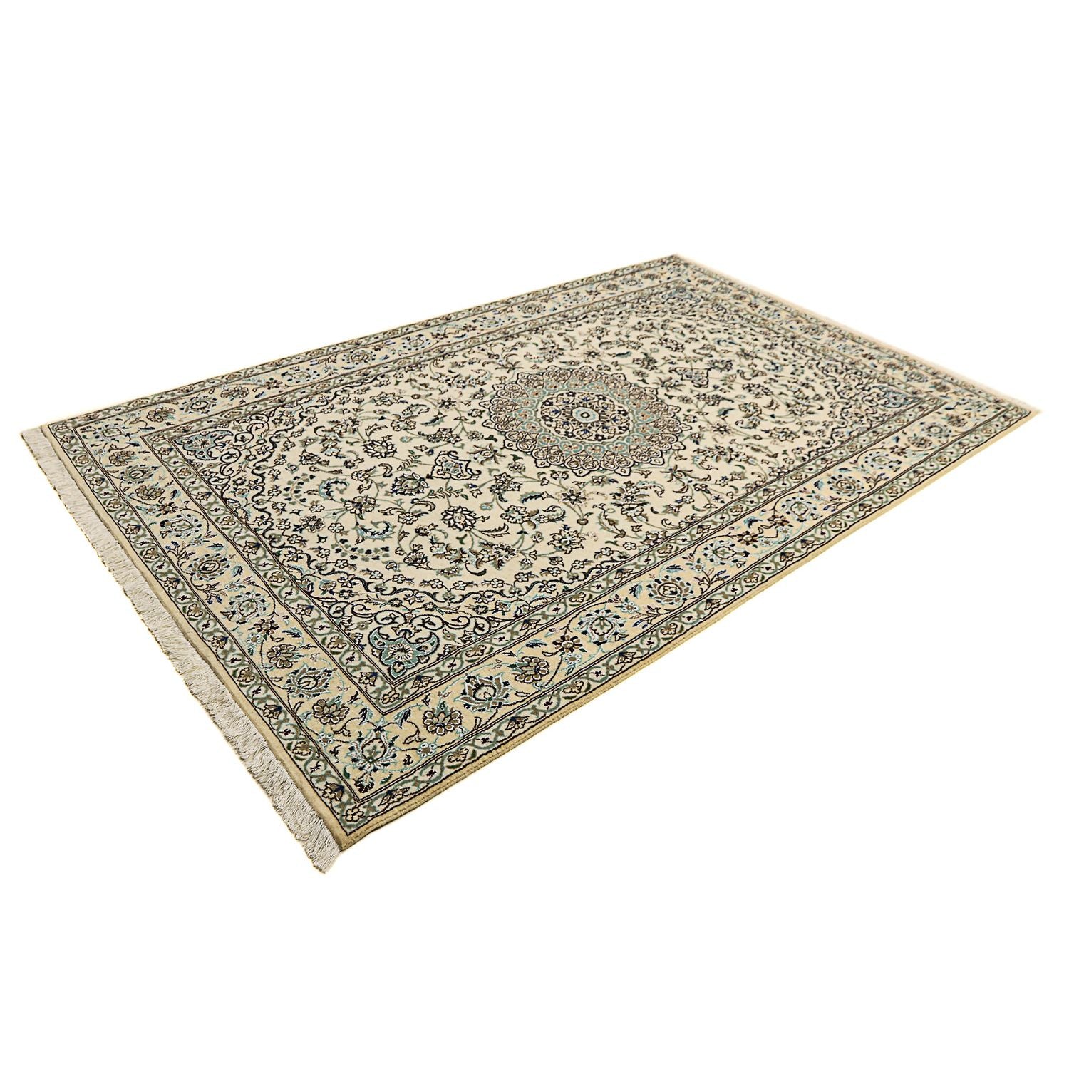 Persisk tæppe - Nain - Royal - 250 x 154 cm - beige
