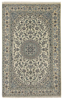 Persisk tæppe - Nain - Royal - 246 x 154 cm - beige
