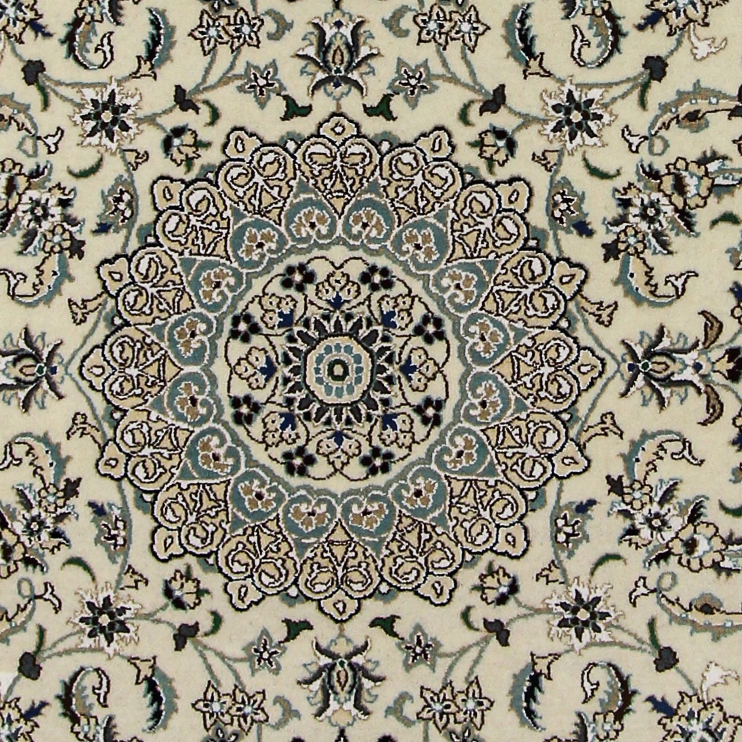 Persisk tæppe - Nain - Royal - 246 x 154 cm - beige