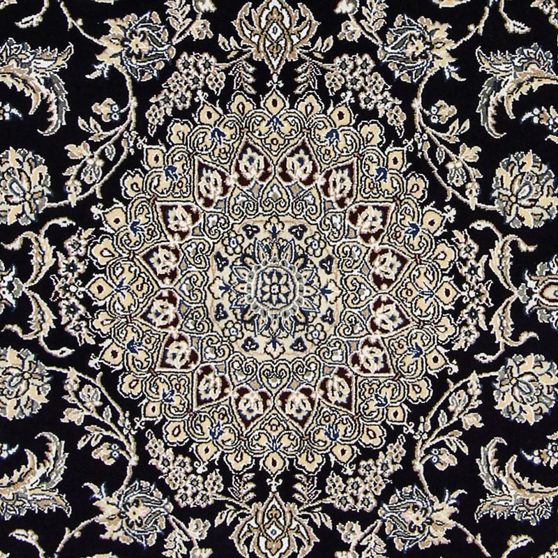 Persisk tæppe - Nain - Royal - 249 x 155 cm - mørkeblå