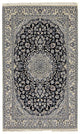Persisk tæppe - Nain - Royal - 202 x 130 cm - mørkeblå