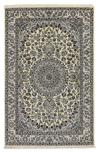 Persisk tæppe - Nain - Royal - 200 x 129 cm - beige