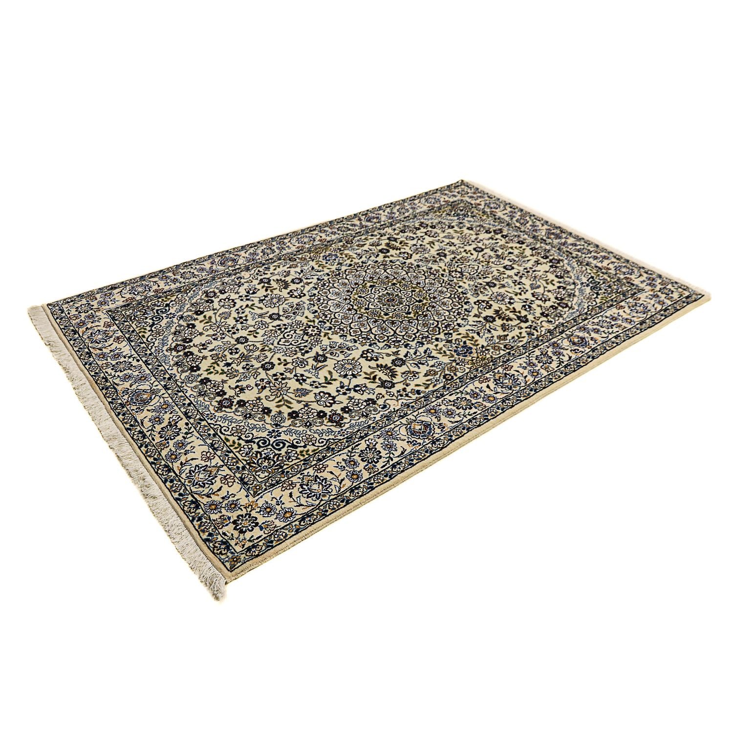 Persisk tæppe - Nain - Royal - 200 x 129 cm - beige
