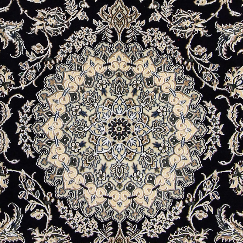Persisk tæppe - Nain - Royal - 246 x 154 cm - mørkeblå