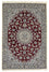 Persisk tæppe - Nain - Royal - 175 x 118 cm - mørkerød