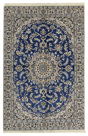 Persisk tæppe - Nain - Royal - 172 x 114 cm - blå