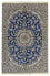 Persisk tæppe - Nain - Royal - 172 x 114 cm - blå