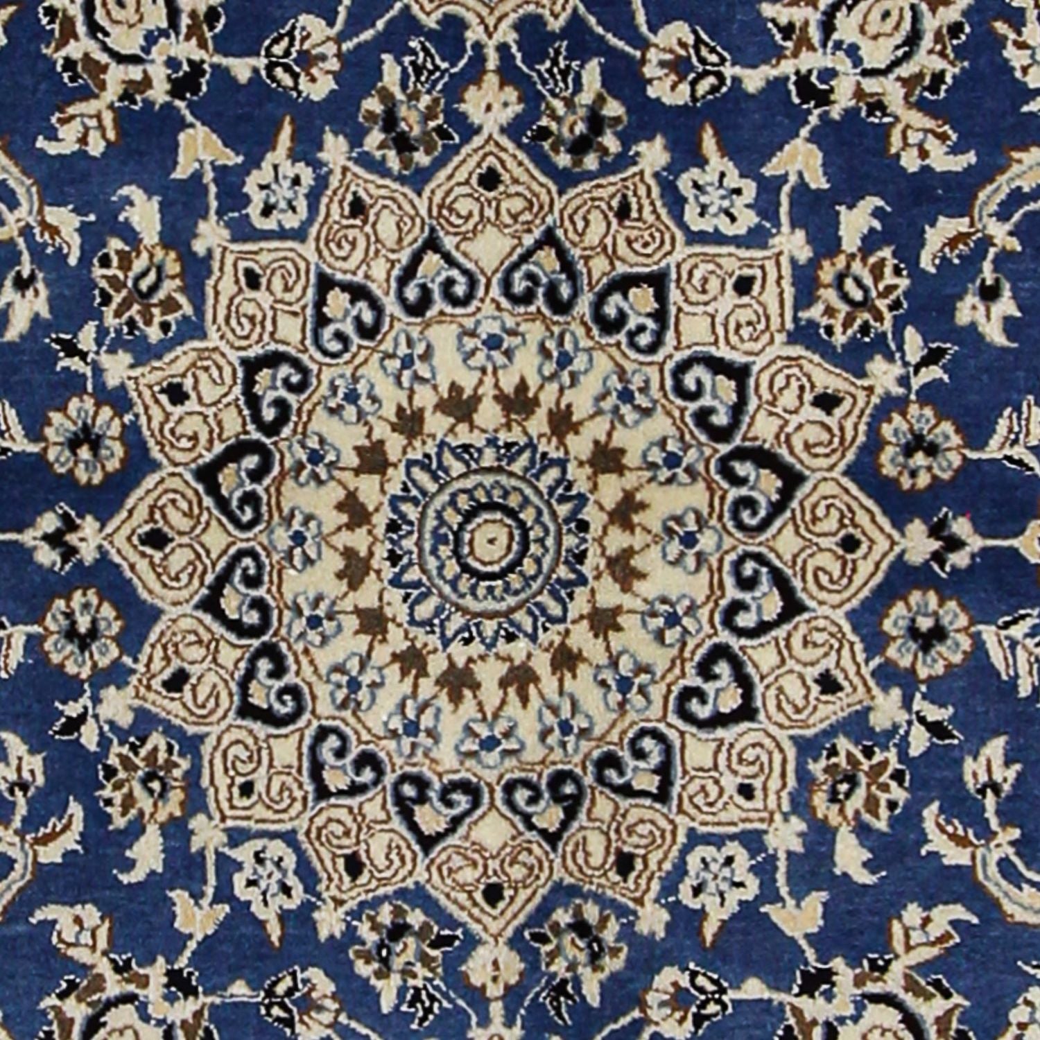 Persisk tæppe - Nain - Royal - 172 x 114 cm - blå