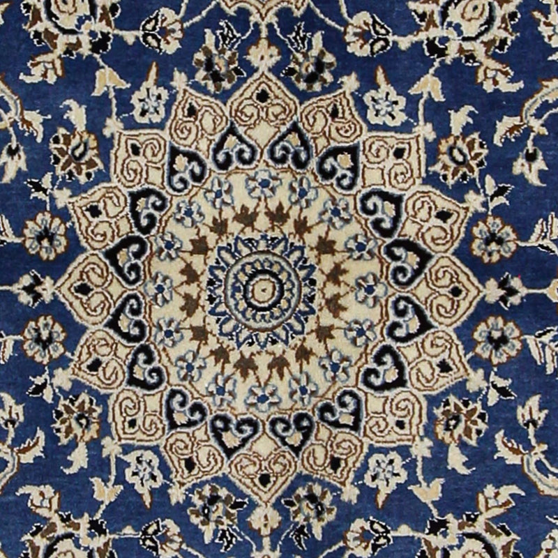 Persisk tæppe - Nain - Royal - 172 x 114 cm - blå