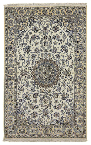 Persisk tæppe - Nain - Royal - 211 x 133 cm - beige