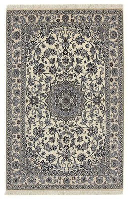 Persisk tæppe - Nain - Royal - 206 x 130 cm - beige